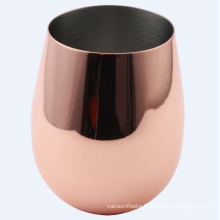 Stainless Steel 304 Grade Copper Color Wine Tumbler
